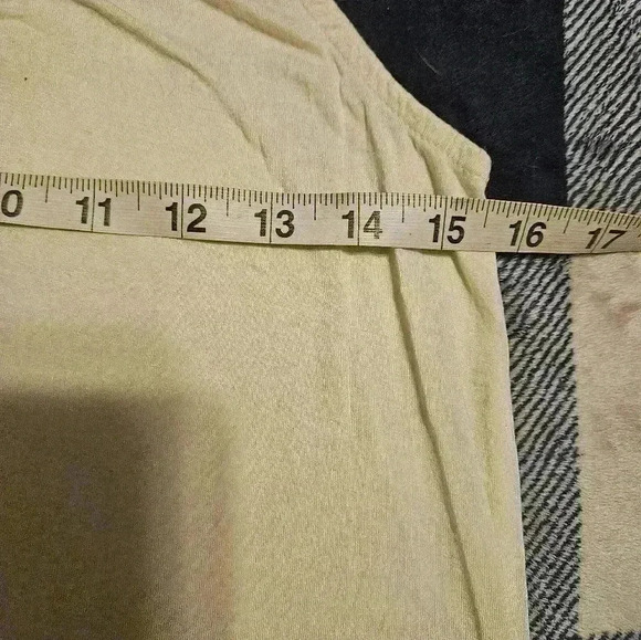 Hippie Rose The Cozy Tank Womens Light Yellow Tank Top Size XS - Picture 7 of 9